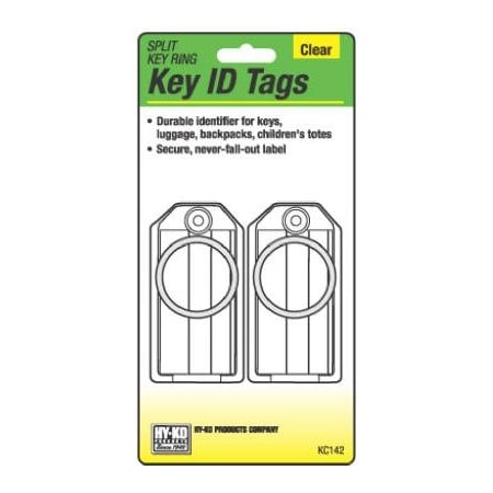 Hy-Ko Prod 2PK Key TagSplit Ring KC142